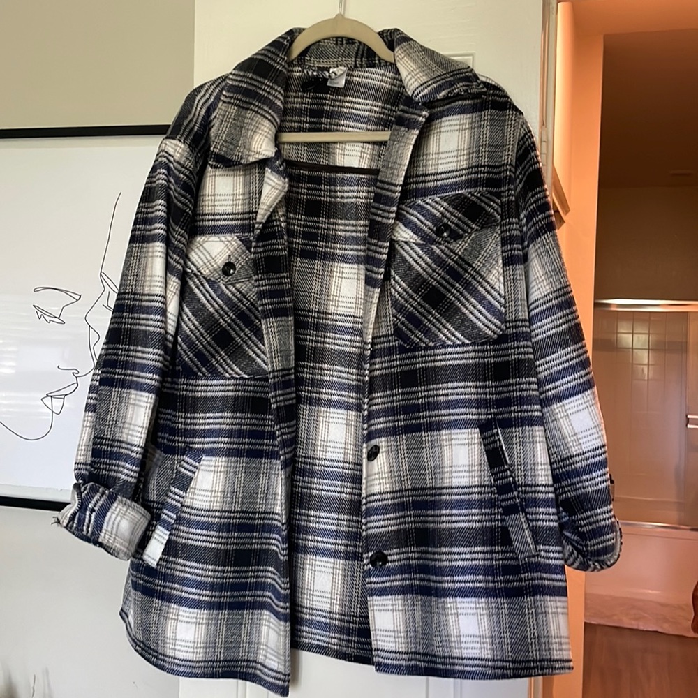 H&M oversize shacket